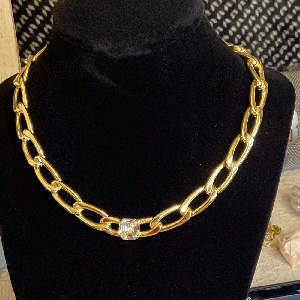 🎄sale! Sorrelli “Kirby” Gold Necklace  with Clear Crystal-bundle and save!